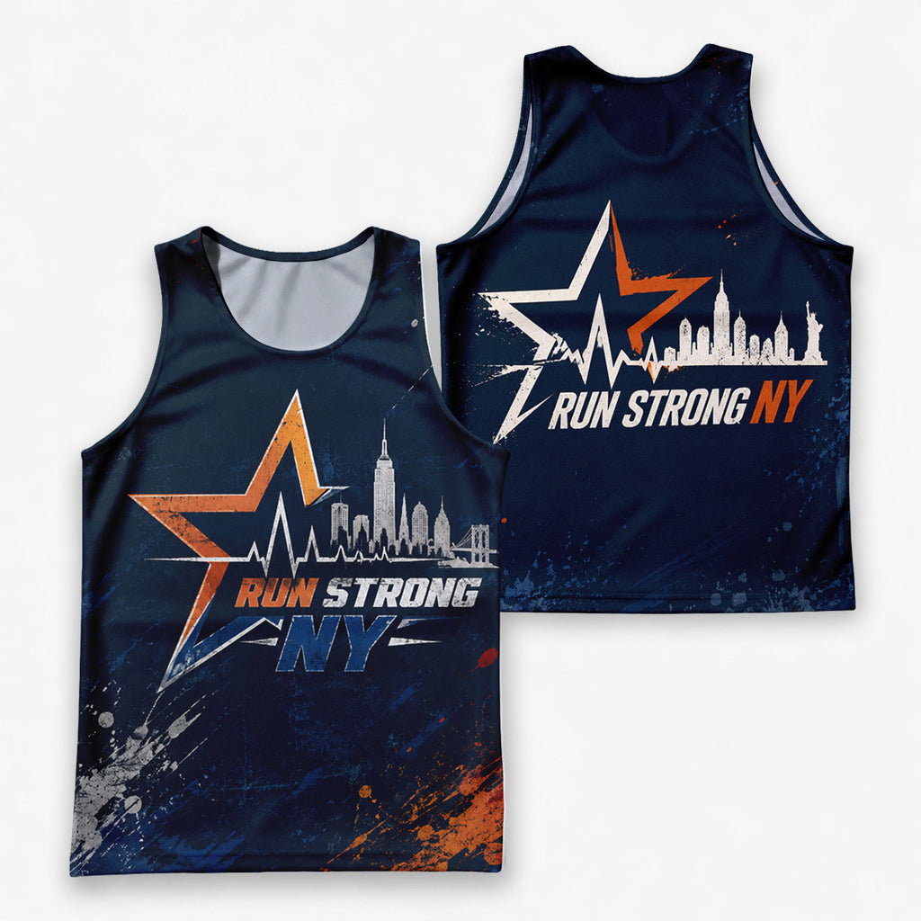 Dynamic Star of New York New York Running Tank Top
