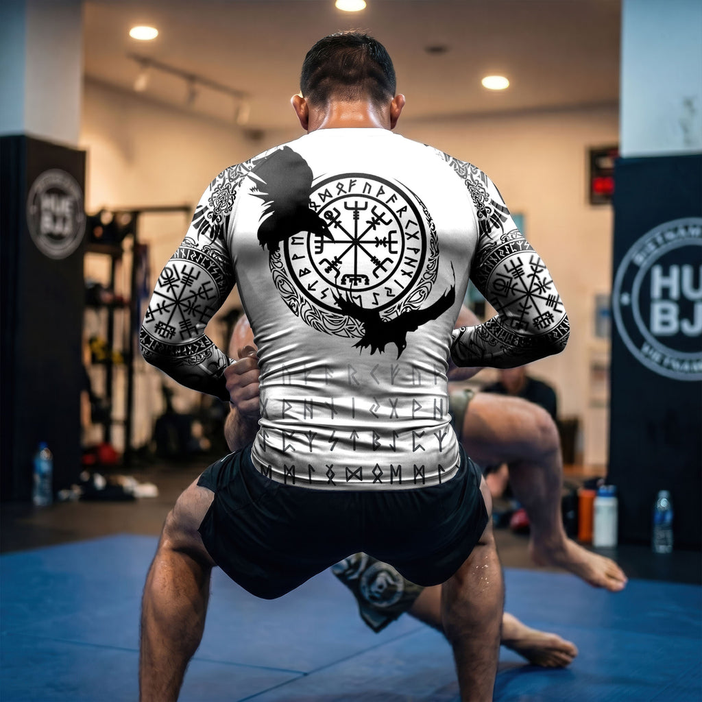 Viking Crow BJJ Rash Guard