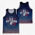 Veteran Tech Running Tank Top - U.S. Eagle Running Singlet