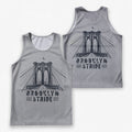Brooklyn Bridge Distressed New York Running Tank Top