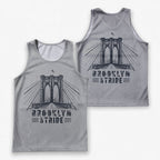 Brooklyn Bridge Distressed New York Running Tank Top