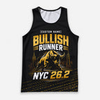 Wall Street Bull The NYC Race Day Running Tank Top