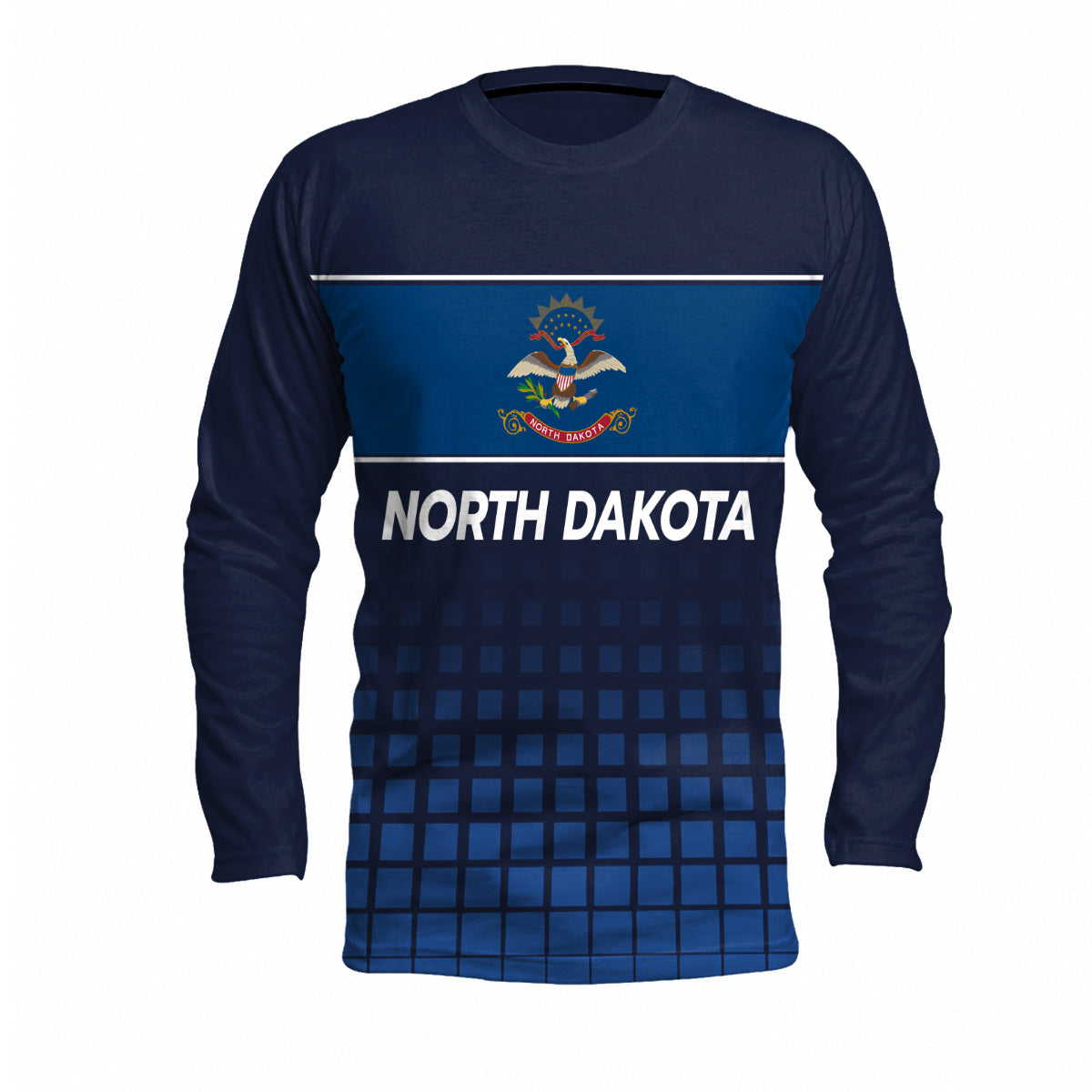 North Dakota State Pride Long Sleeve Running T-Shirt