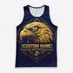Golden Eagle Pride The Marine Corp Race Day Running Tank Top