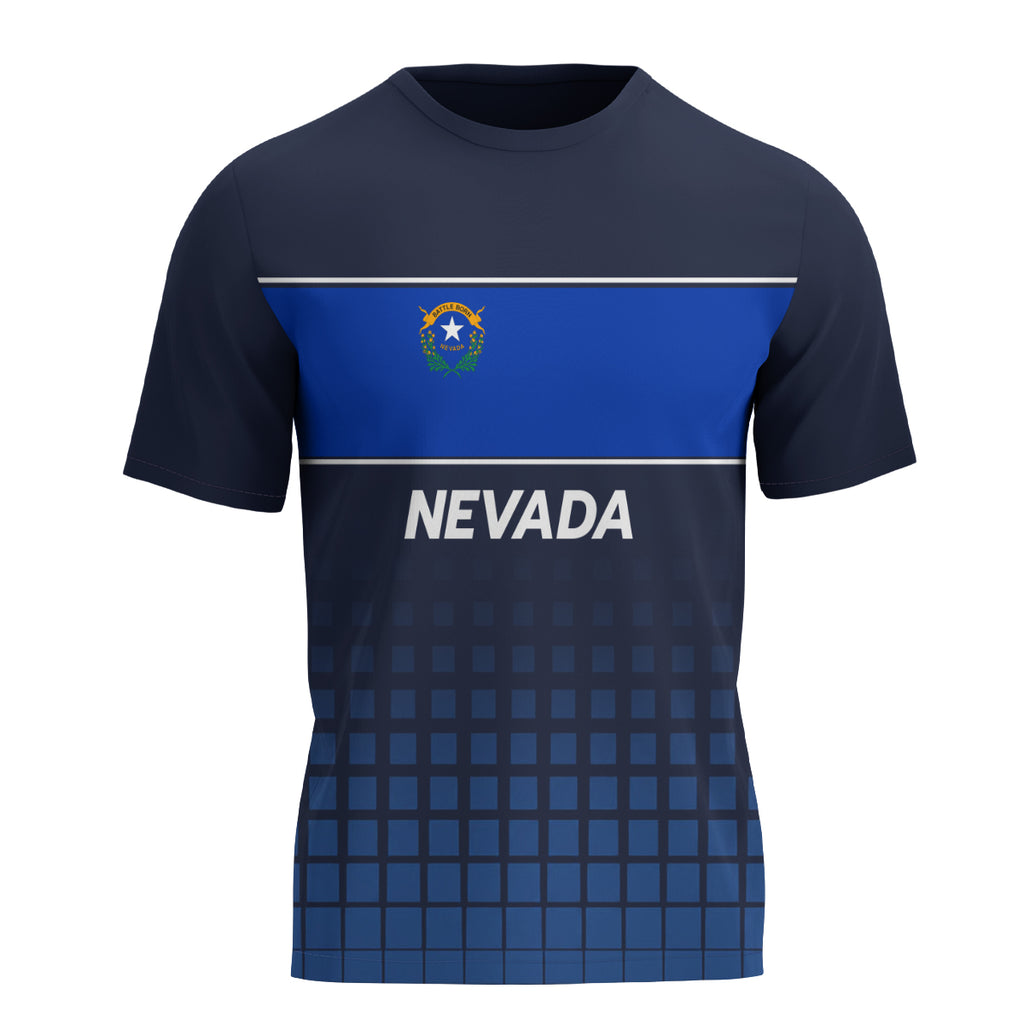Nevada State Pride Tech Running T-Shirt