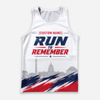 Run To Remember The Marine Corp Race Day Running Tank Top