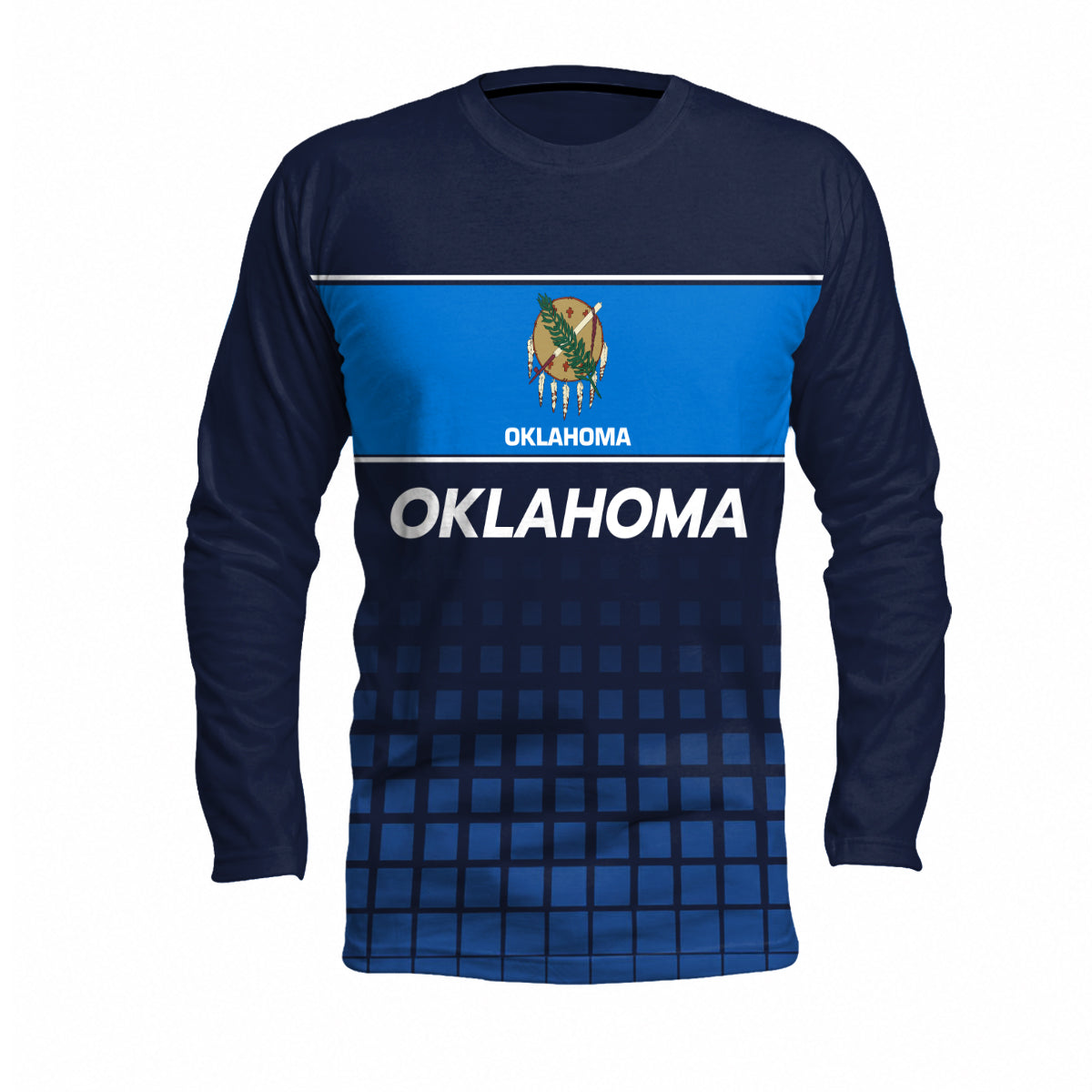 Oklahoma State Pride Long Sleeve Running T-Shirt