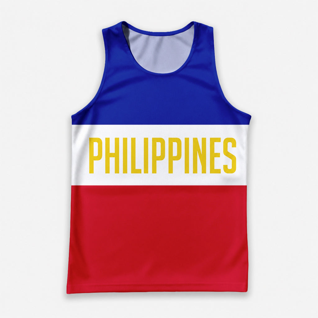 Philippines Running Tank Top Filipino Pride Running Singlet for Men and Women