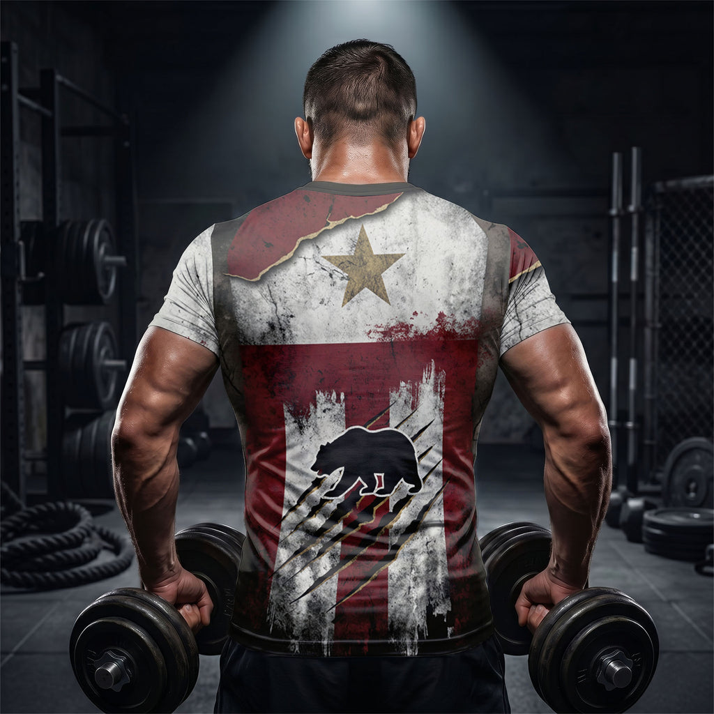 Golden State Warrior BJJ Rash Guard