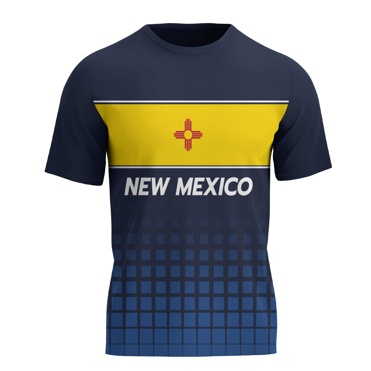 New Mexico State Pride Tech Running T-Shirt