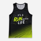 Funny Running Tank Top _ Runderful Tech Running Singlet