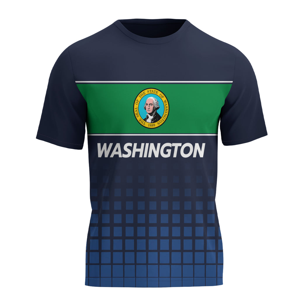 Washington State Pride Tech Running T-Shirt
