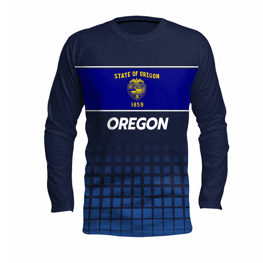 Oregon State Pride Long Sleeve Running T-Shirt