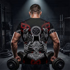 Viking Compass of Destiny BJJ Rash Guard