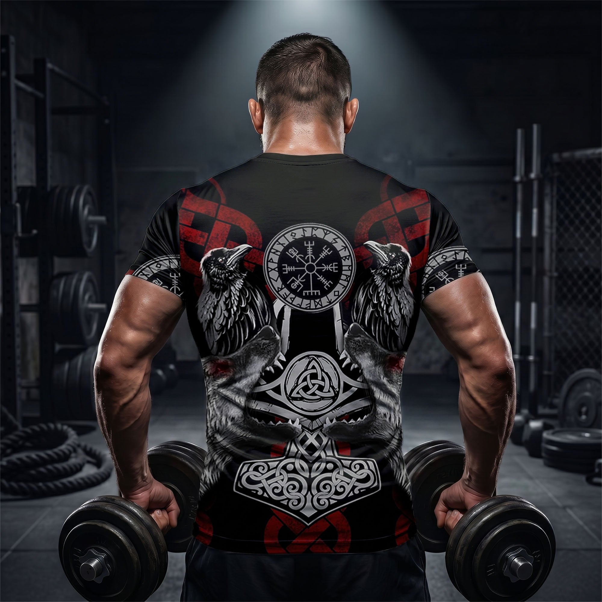 Viking Compass of Destiny BJJ Rash Guard