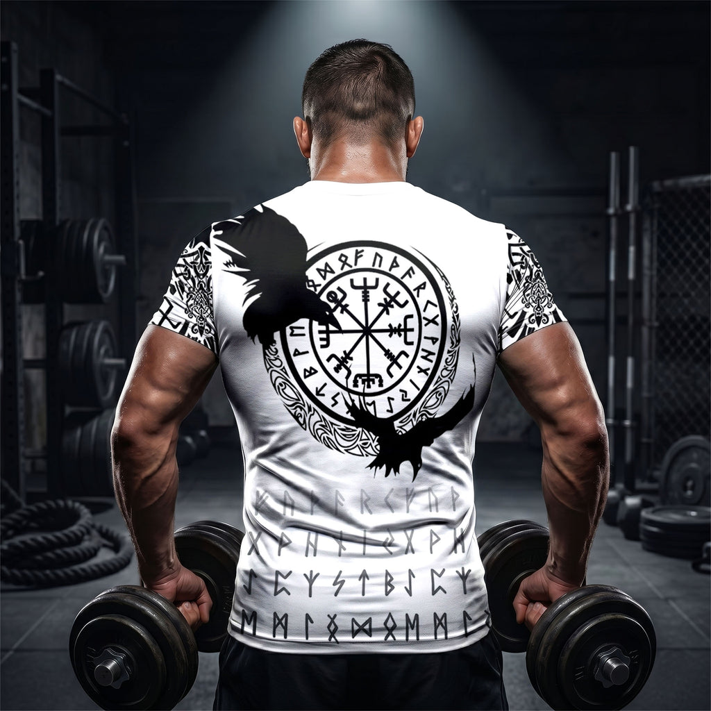Viking Crow BJJ Rash Guard