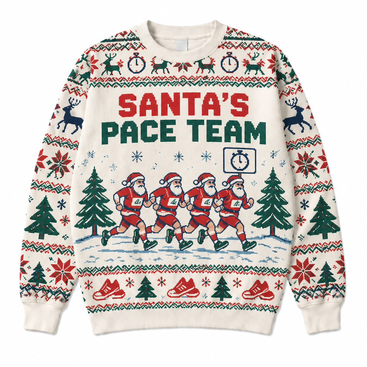 Santa's Pace Team Sweater