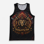 Men's Running Tank Top Firefighter Guardian Of The Flame Running Singlet