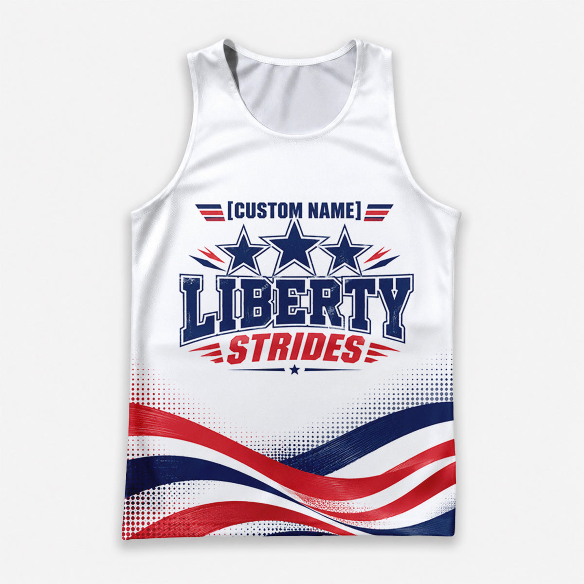Liberty Strides The Marine Corp Race Day Running Tank Top