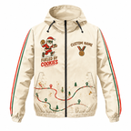 Custom Name Fueled by Cookies Running Windbreaker Jacket
