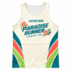 Custom Name Miles Paradise Miles Running Tank Top