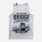 Brooklyn Bridge Conqueror The NYC Race Day Running Tank Top