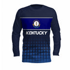 Kentucky State Pride Long Sleeve Running T-Shirt
