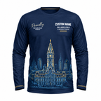 Custom Name Philadelphia Midnight City Finisher Running Long Sleeve Shirt