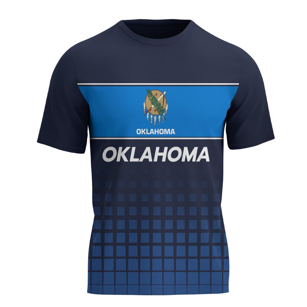 Oklahoma State Pride Tech Running T-Shirt