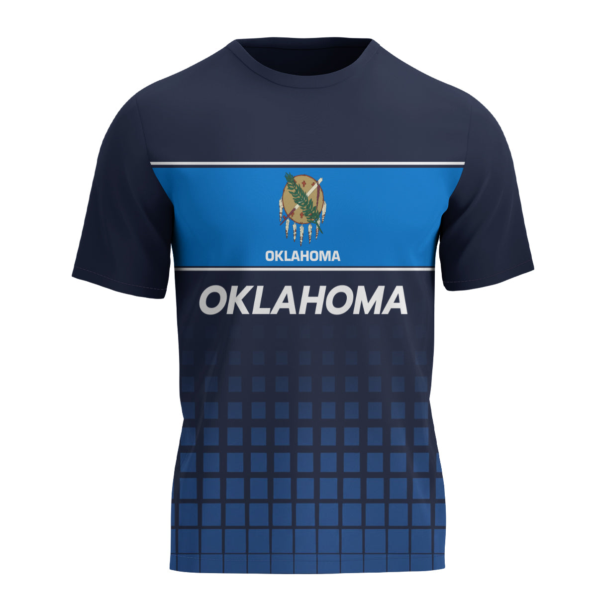 Oklahoma State Pride Tech Running T-Shirt