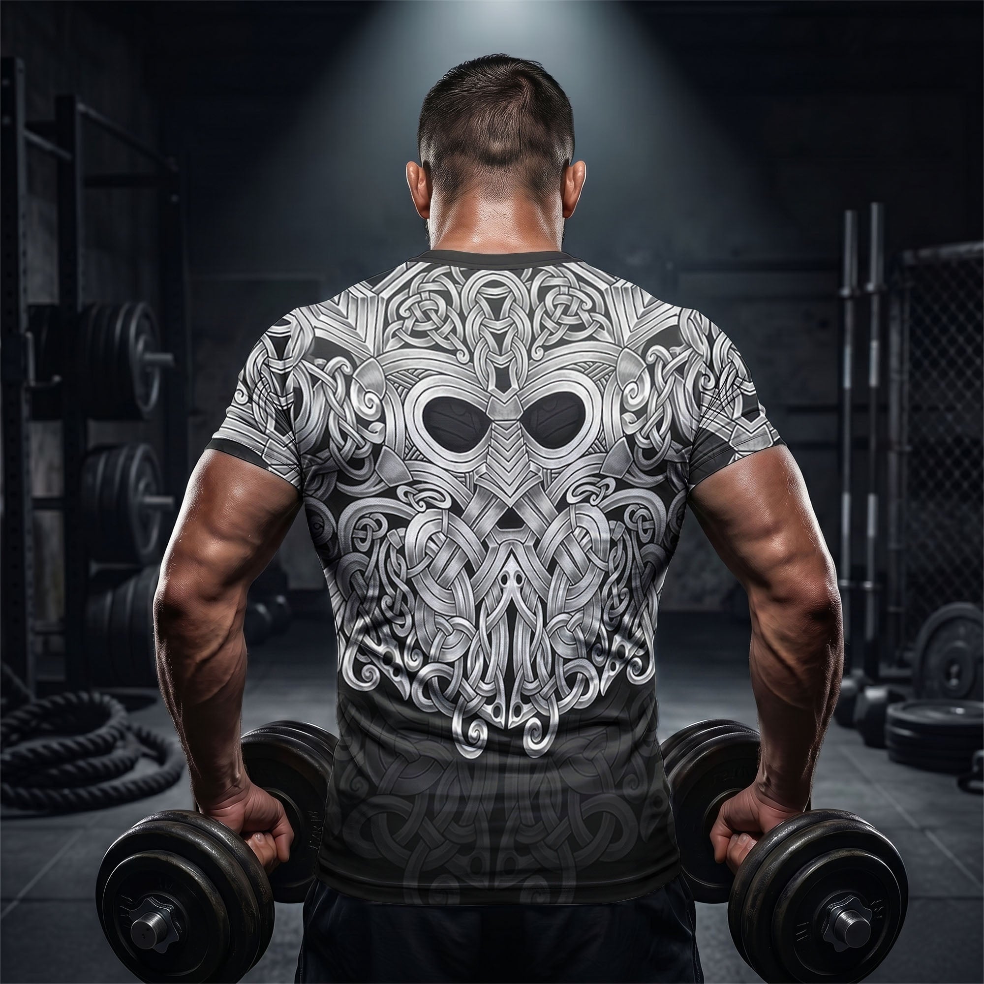 Asgardian Steel Black BJJ Rash Guard