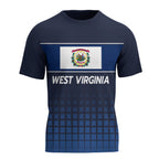 West Virginia State Pride Tech Running T-Shirt