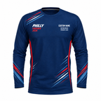 Custom Name Philly Finisher Racing 2026 Running Long Sleeve Shirt