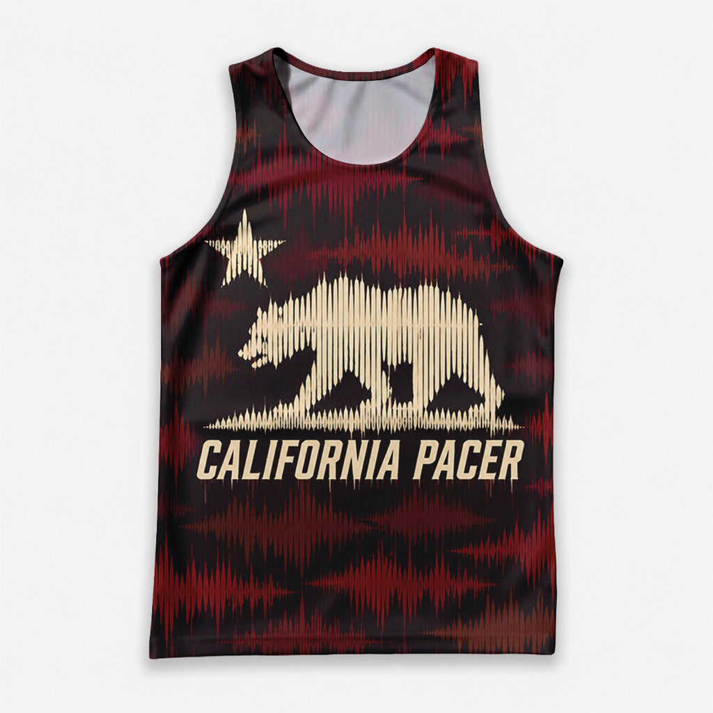Echo Bear Republic California State Running Tank Top