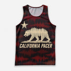 Echo Bear Republic California State Running Tank Top