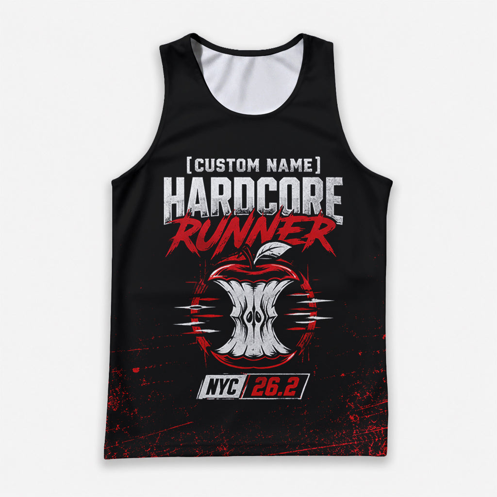 The Apple Core The NYC Race Day Running Tank Top