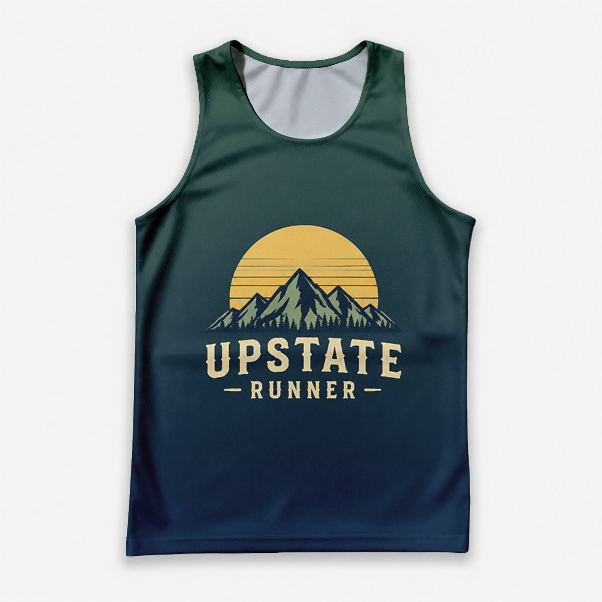 Upstate Mountain Gradient New York Running Tank Top
