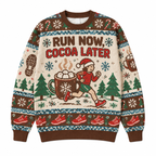 Run Now Cocoa Later Sweater