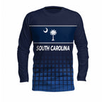 South Carolina State Pride Long Sleeve Running T-Shirt