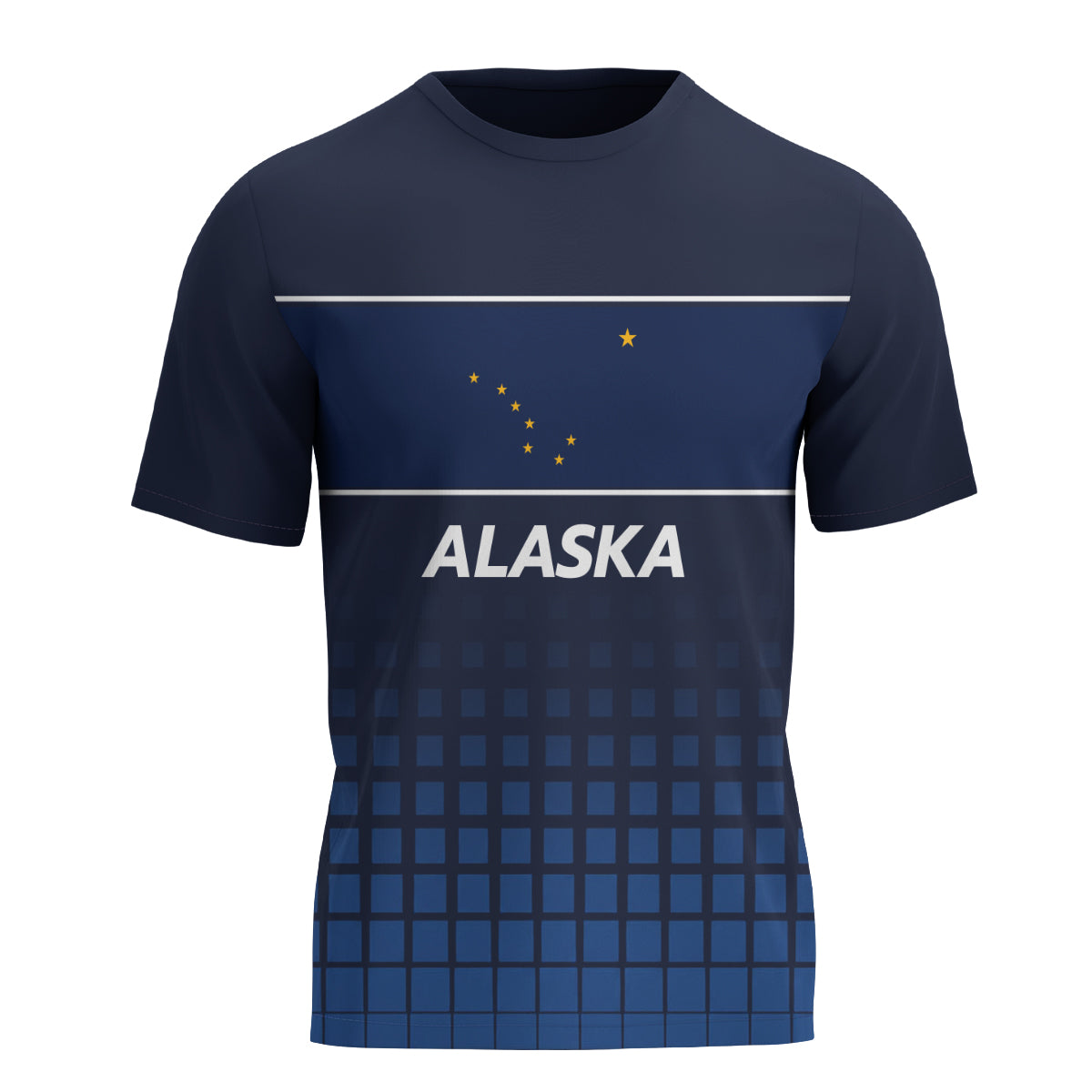 Alaska State Pride Tech Running T-Shirt