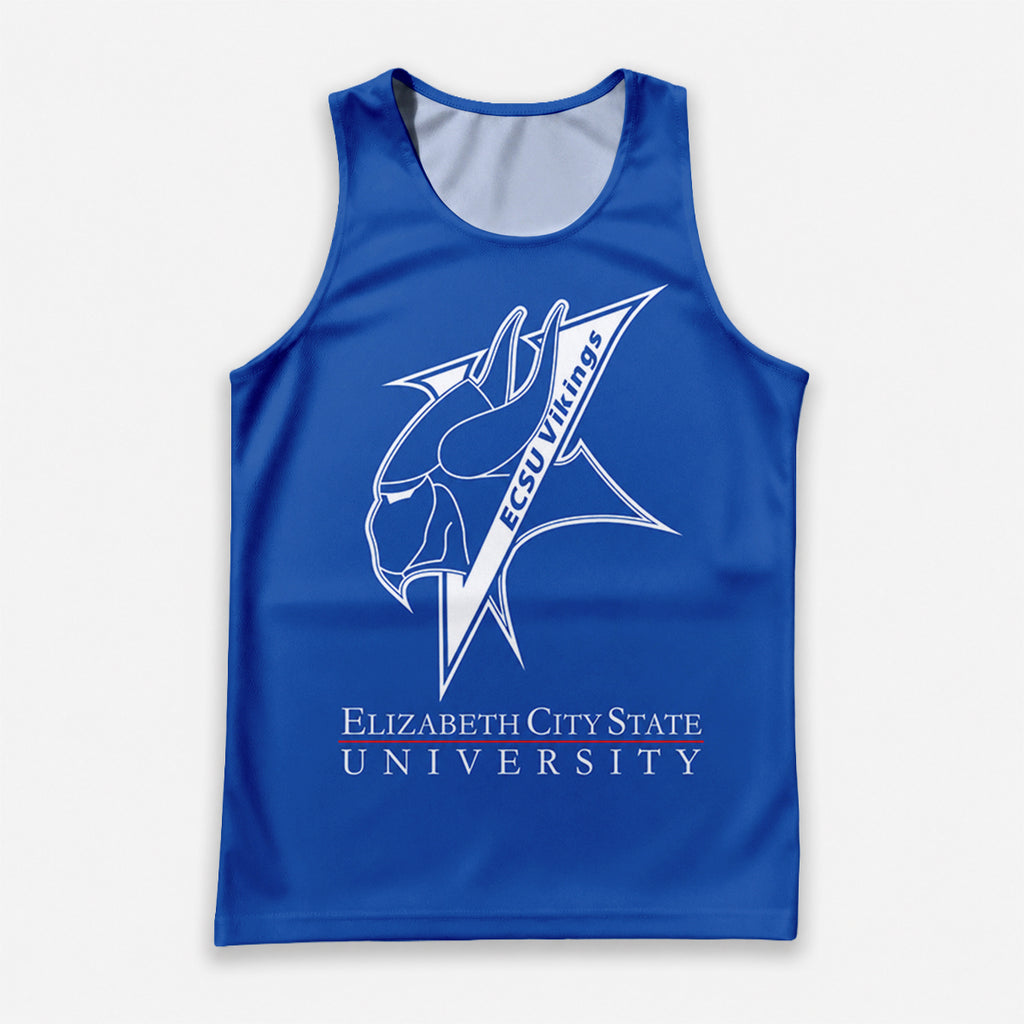 HBCU Running Tank Top Elizabeth City State University ECSU Vikings Running Singlet for Men and Women
