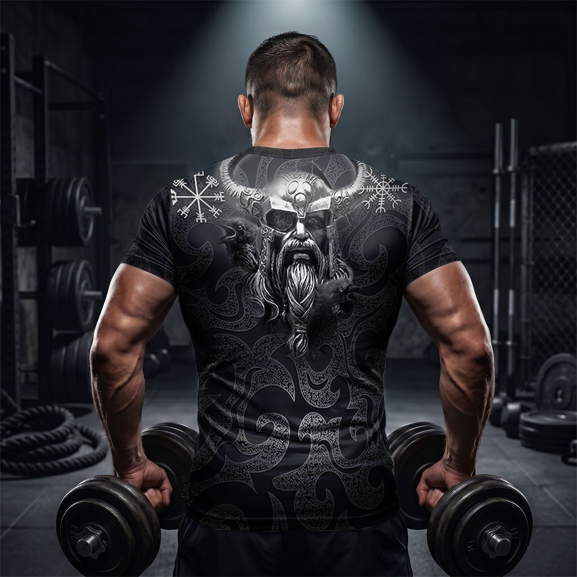 Odin’s Gaze & Thor’s Might BJJ Rash Guard