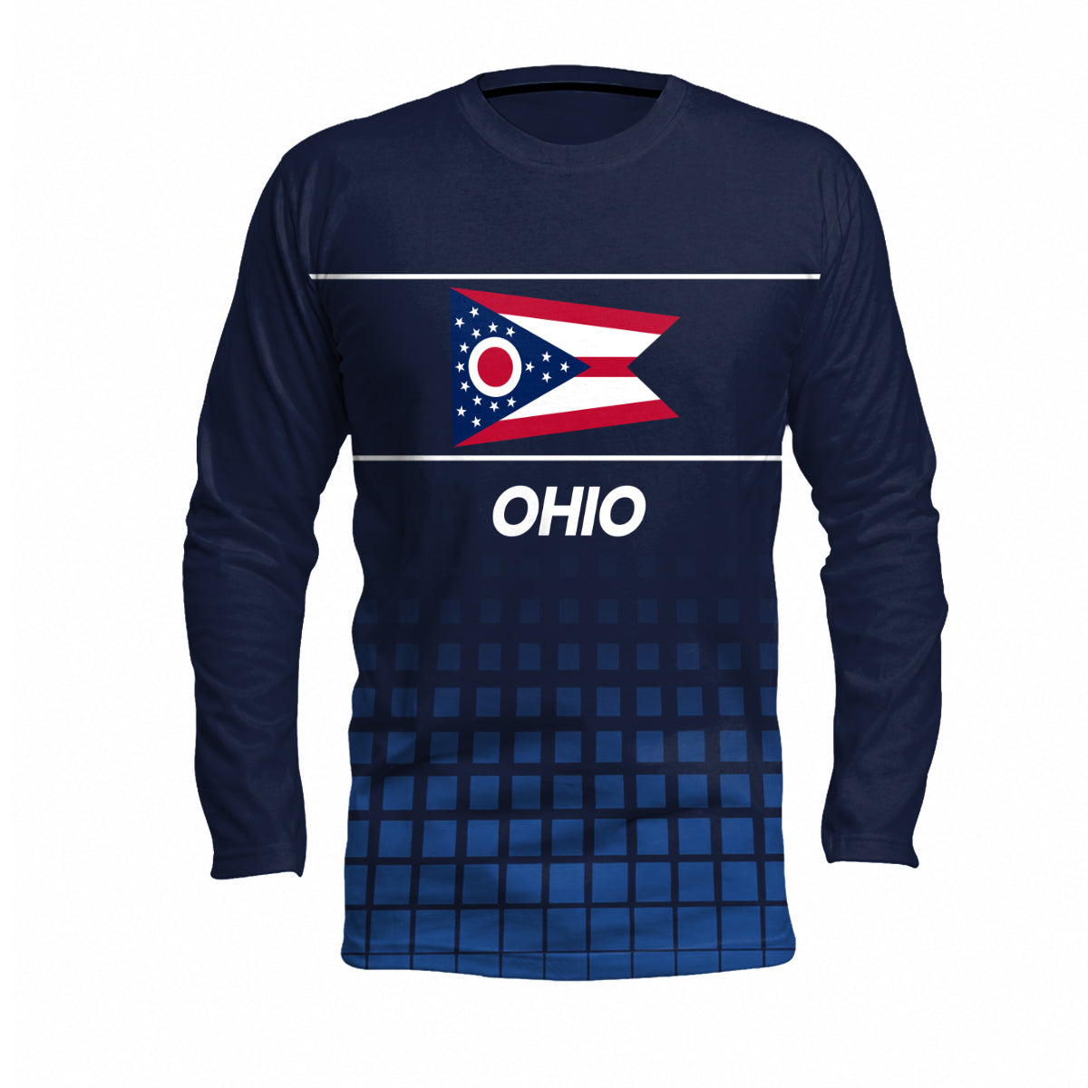 Ohio State Pride Long Sleeve Running T-Shirt