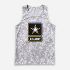 U.S.Military Running Tank Top U.S.Army Camo Running Singlet for Men and Women