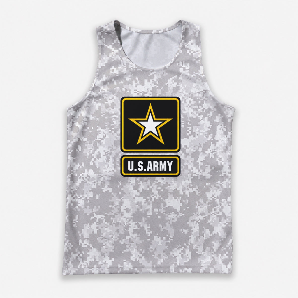 U.S.Military Running Tank Top U.S.Army Camo Running Singlet for Men and Women