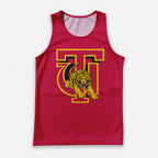 HBCU Running Tank Top Tuskegee Golden Tigers Running Singlet for Men and Women