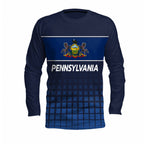 Pennsylvania State Pride Long Sleeve Running T-Shirt