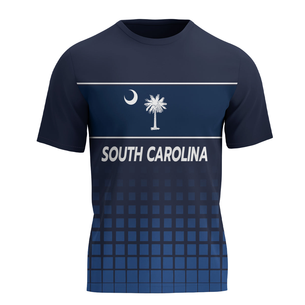 South Carolina State Pride Tech Running T-Shirt