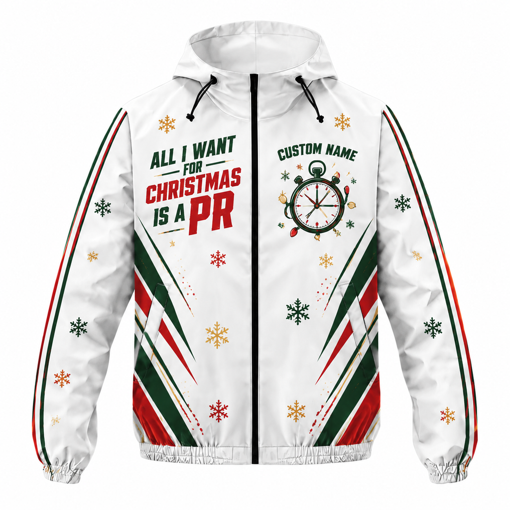 Custom Name All I Want Is a PR Running Windbreaker Jacket