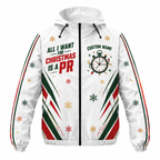 Custom Name All I Want Is a PR Running Windbreaker Jacket